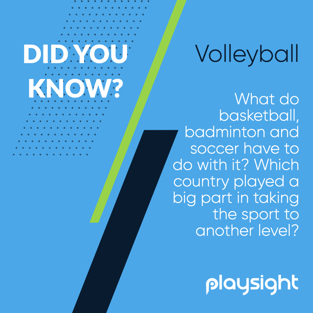 PlaySight Technology - Built for Volleyball 25 Did You Know Vb.001 Https://Playsight.com
