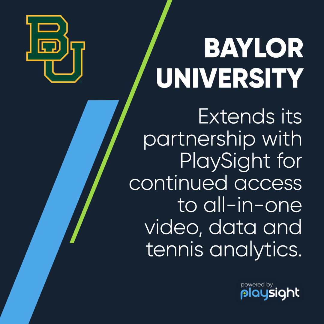 Baylor University tennis gets an edge with technology 13 Templates Ig.002 Https://Playsight.com