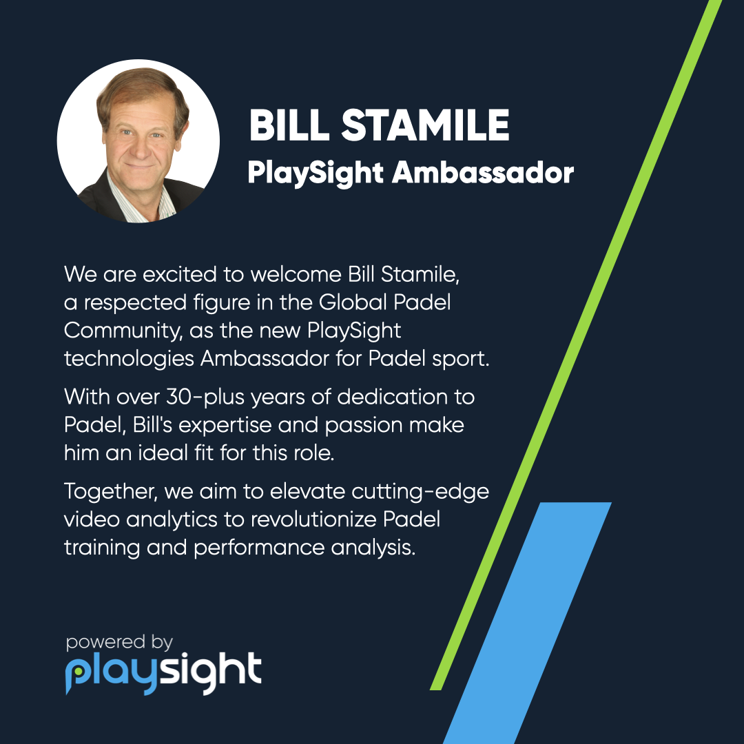 Bill Stamile Joins PlaySight Technologies as Ambassador, Bringing Cutting-Edge Solutions to Padel Sport 6 Bill Stamile Ig Https://Playsight.com