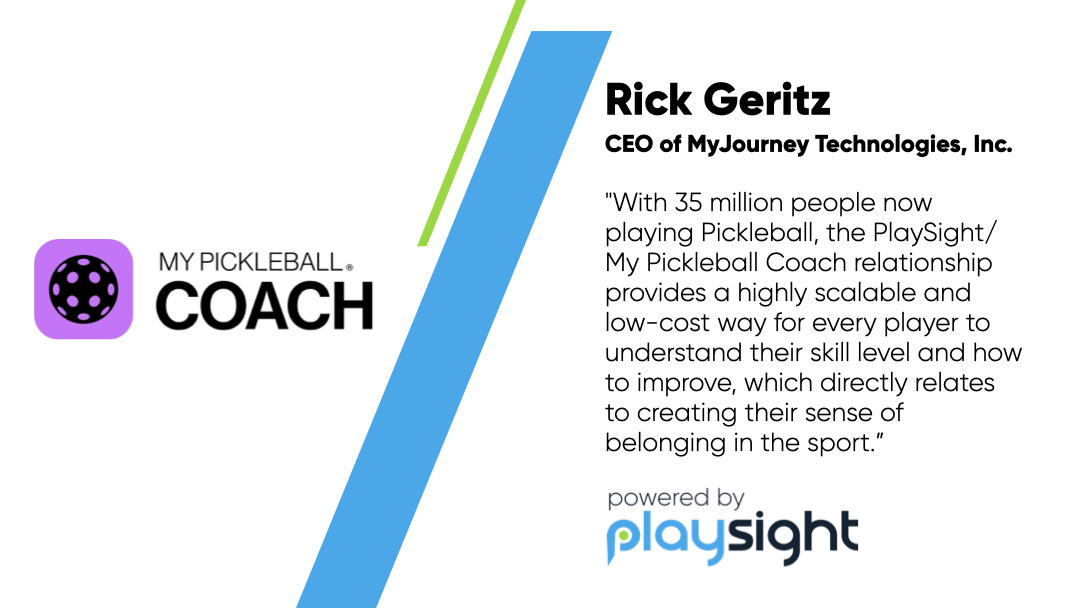 PlaySight Launches My Pickleball Coach 4 Mpc 2.001 Https://Playsight.com