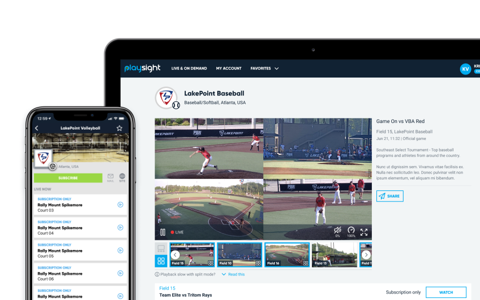 Live And On-Demand Platform