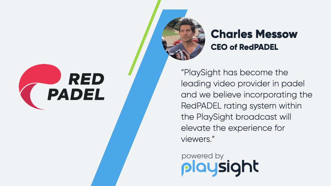 RedPADEL Announces Partnership with PlaySight 4 Redpadel Fb.001 Https://Playsight.com